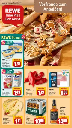 Vorschau von dem Prospekt des Geschäftes Rewe, gültig ab dem 17.11.2025