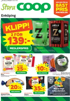 Förhandsgranska reklamblad Enköping från butik Stora Coop gäller från 11/08/2025