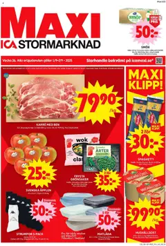 Förhandsgranska reklamblad Enköping från butik ICA Maxi gäller från 01/09/2025
