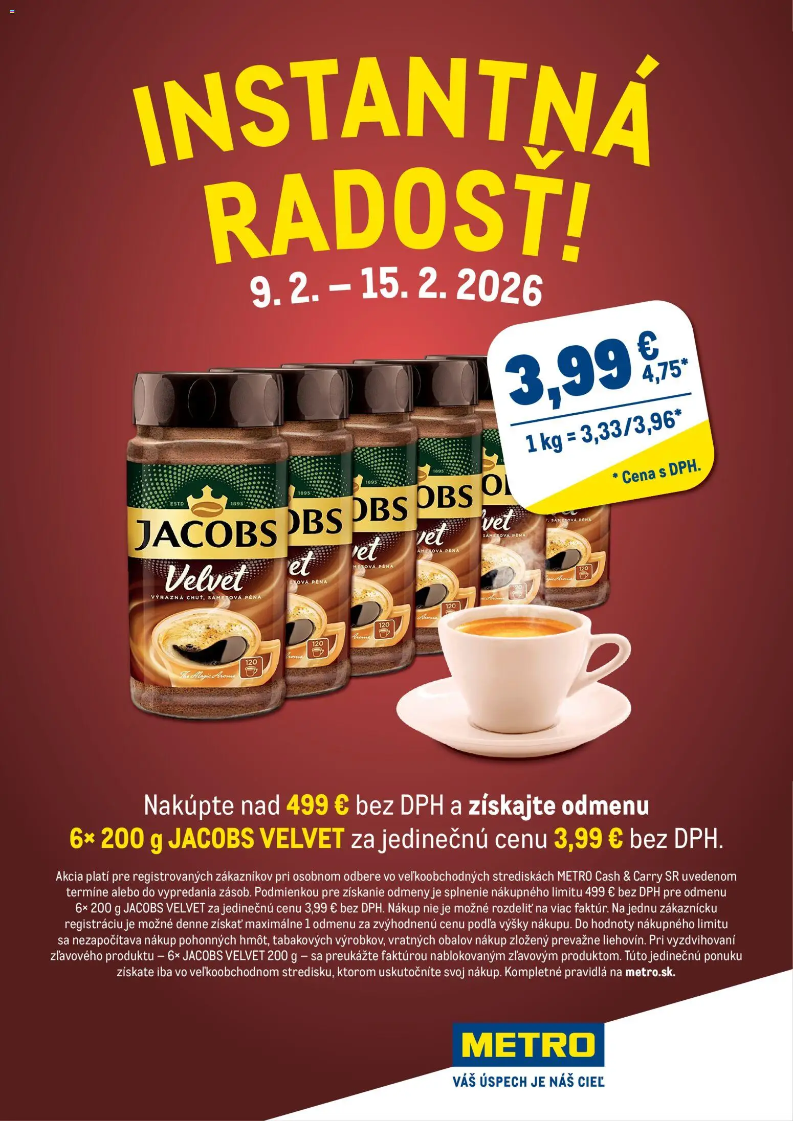 Náhľad Metro letáku platného od 09.02.2026