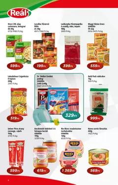 Reál - Akciós újság Reál megtekintése, amely érvényes 2025.11.12.-től | Oldal: 4