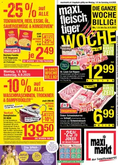 Vorschau der Angebote: Maximarkt Flugblatt gültig ab 01.09.2025