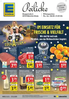 Vorschau von dem Prospekt des Geschäftes Edeka, gültig ab dem 22.12.2025