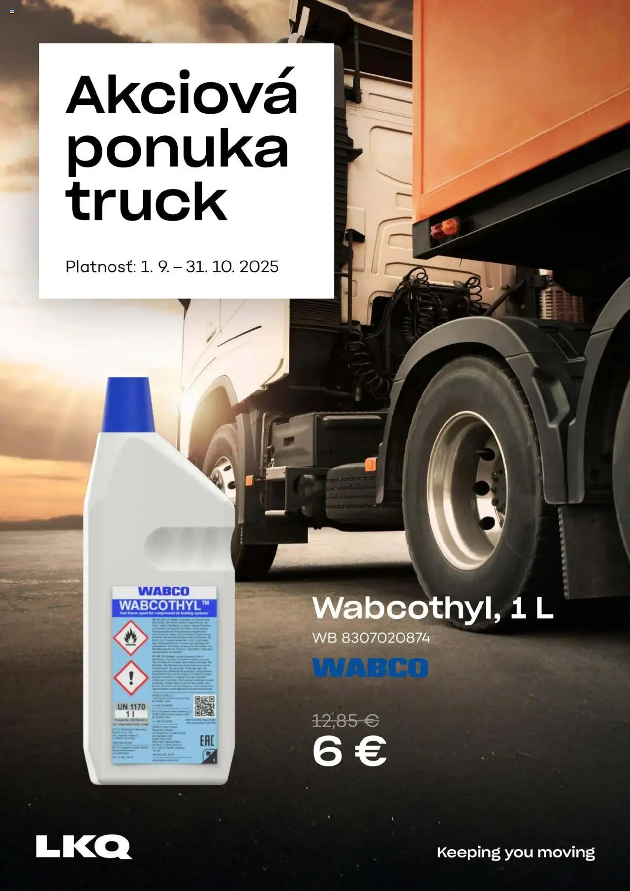 Auto Kelly Akciová ponuka truck (01.09. - 31.10.2025) - Akčná ponuka