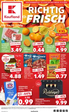 Vorschau von dem Prospekt des Geschäftes Kaufland, gültig ab dem 13.11.2025