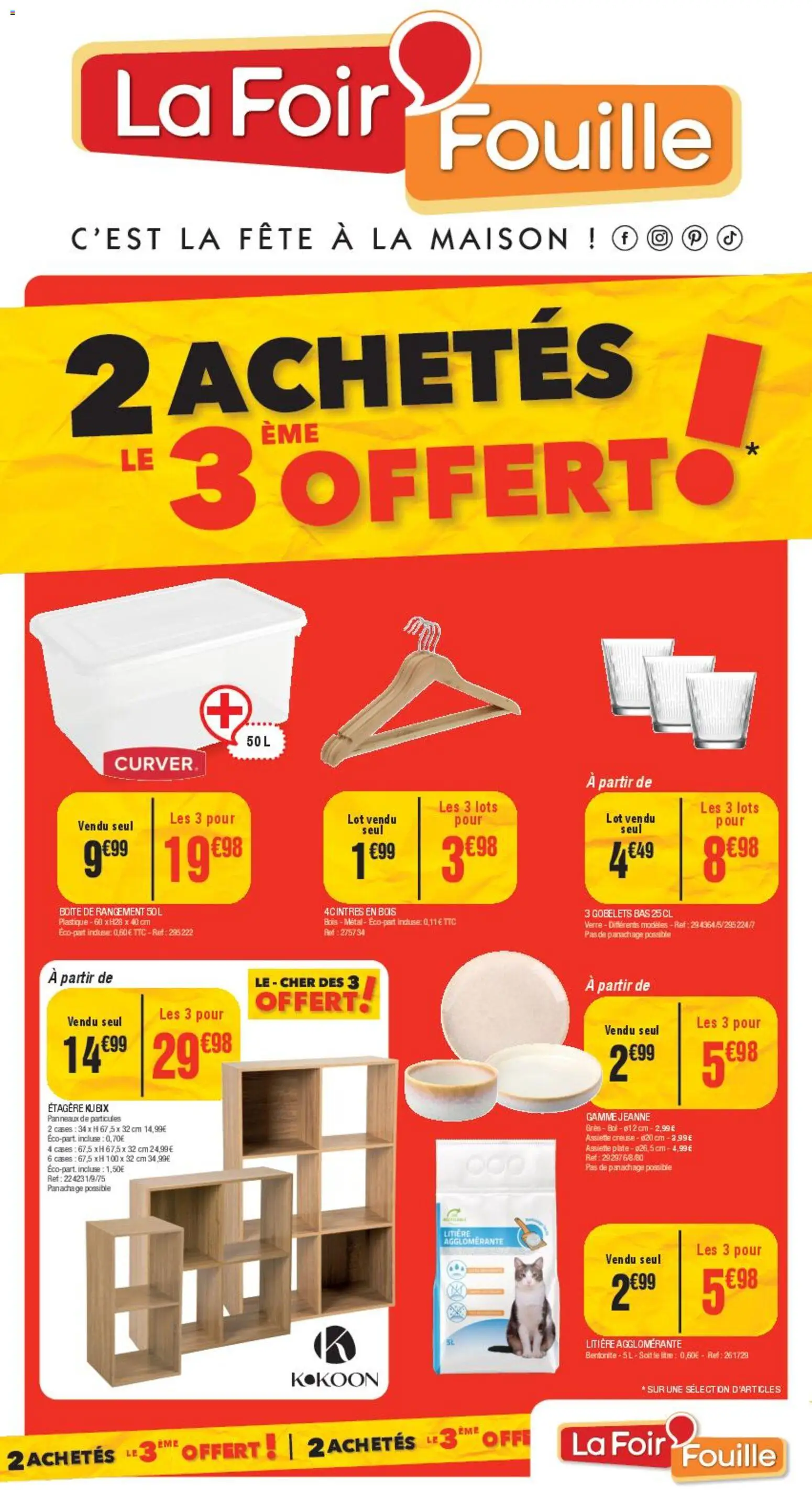 Prévisualisation de Catalogue du magasin La Foir'Fouille formulaire valide 26/01/2026