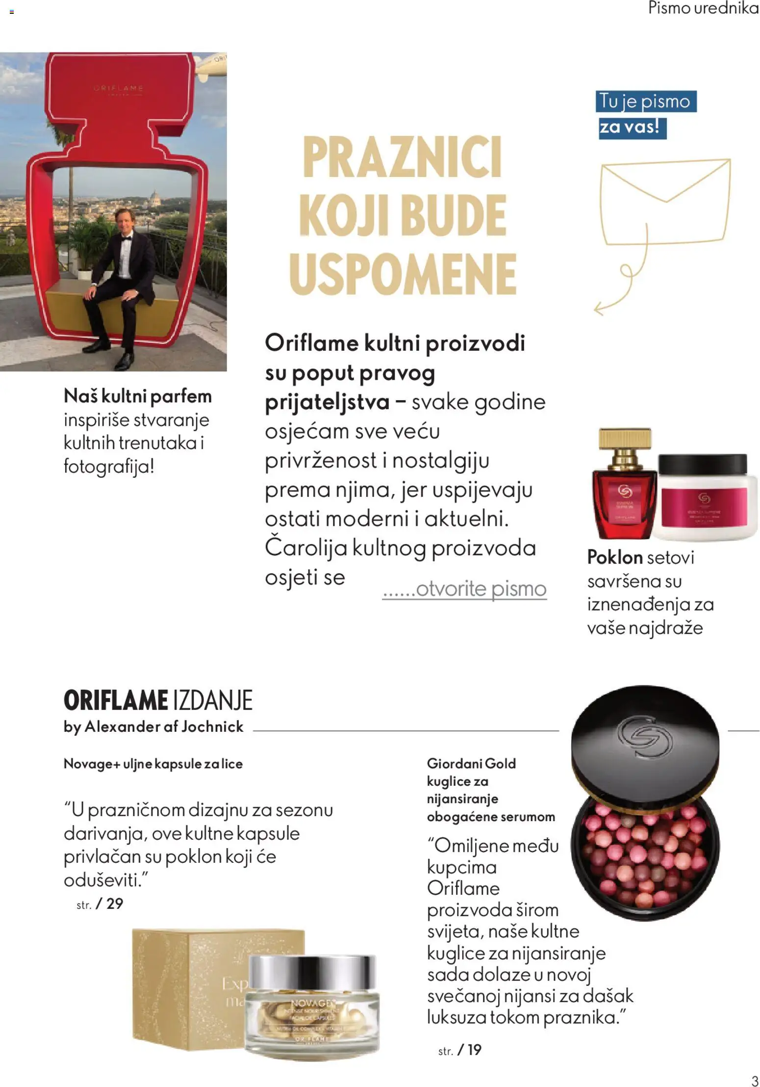 Pregled letka Katalog trgovine Oriflame vrijedi od 2025.11.19