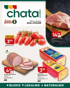 Pogląd gazetki "Gazetka" ze sklepu Chata Polska ważnej od 28.08.2025