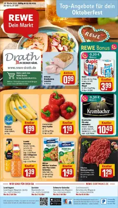 Vorschau von dem Prospekt des Geschäftes Rewe, gültig ab dem 14.09.2025