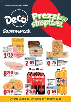 Anteprima dell'opuscolo Volantino Supermercati - Roma dal negozio Decò valido da 29/07/2025