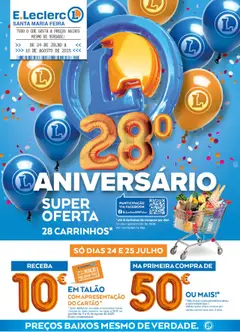 Pré-visualização do folheto da loja E.Leclerc válida a partir de 24/07/2025