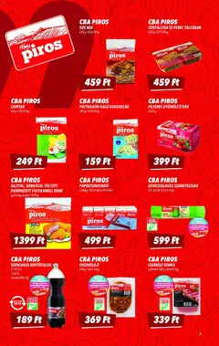 CBA - Akciós újság CBA megtekintése, amely érvényes 2025.11.13.-től | Oldal: 5