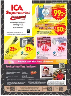 Förhandsgranska reklamblad Aktuella erbjudanden från butik ICA Supermarket gäller från 13/04/2026