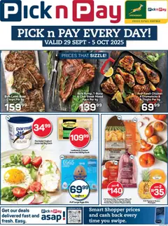 Preview of Pick n Pay flyer valid from 29/09/2025