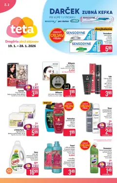 Náhľad Teta drogerie letáku platného od 19.01.2026