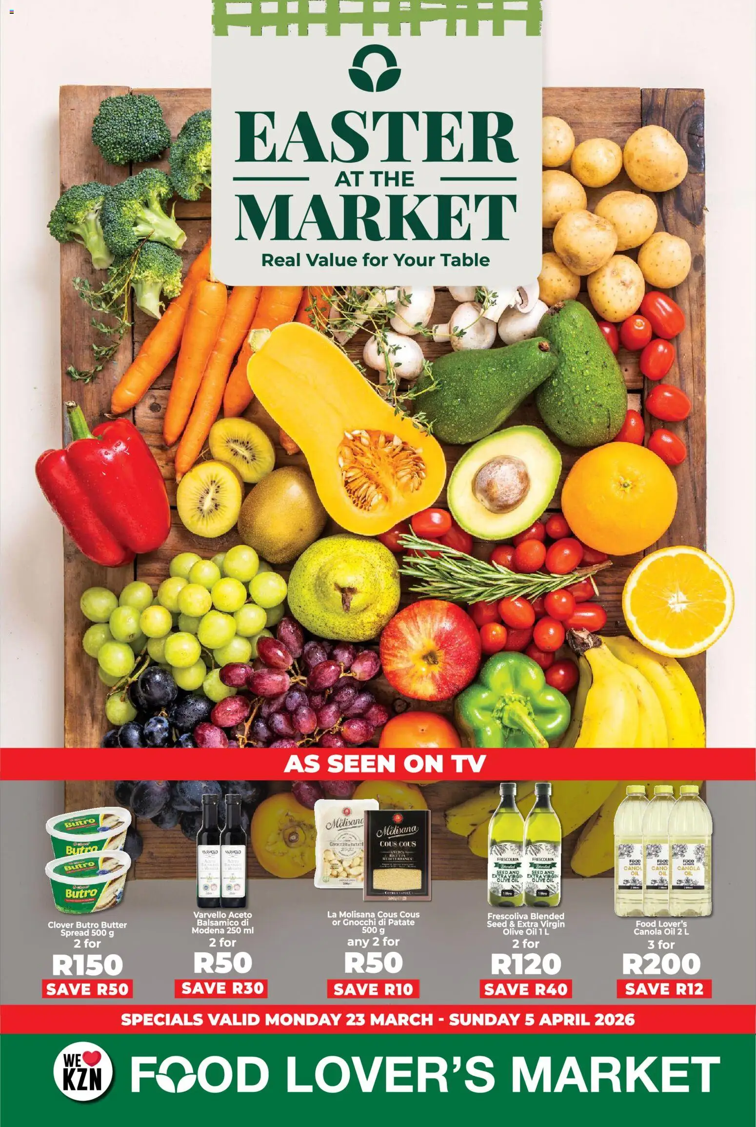 Preview of Food Lover's Market flyer valid from 23/03/2026