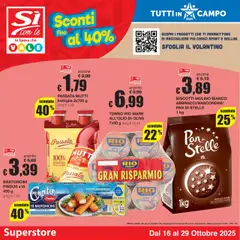 Anteprima dell'opuscolo Volantino Superstore dal negozio Sì con Te valido da 16/10/2025