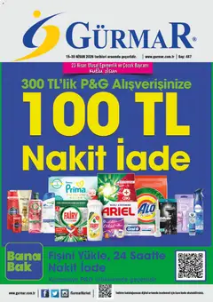 Gürmar Gürmar Katalog 15.04.2026 - Broşürünün önizlemesi