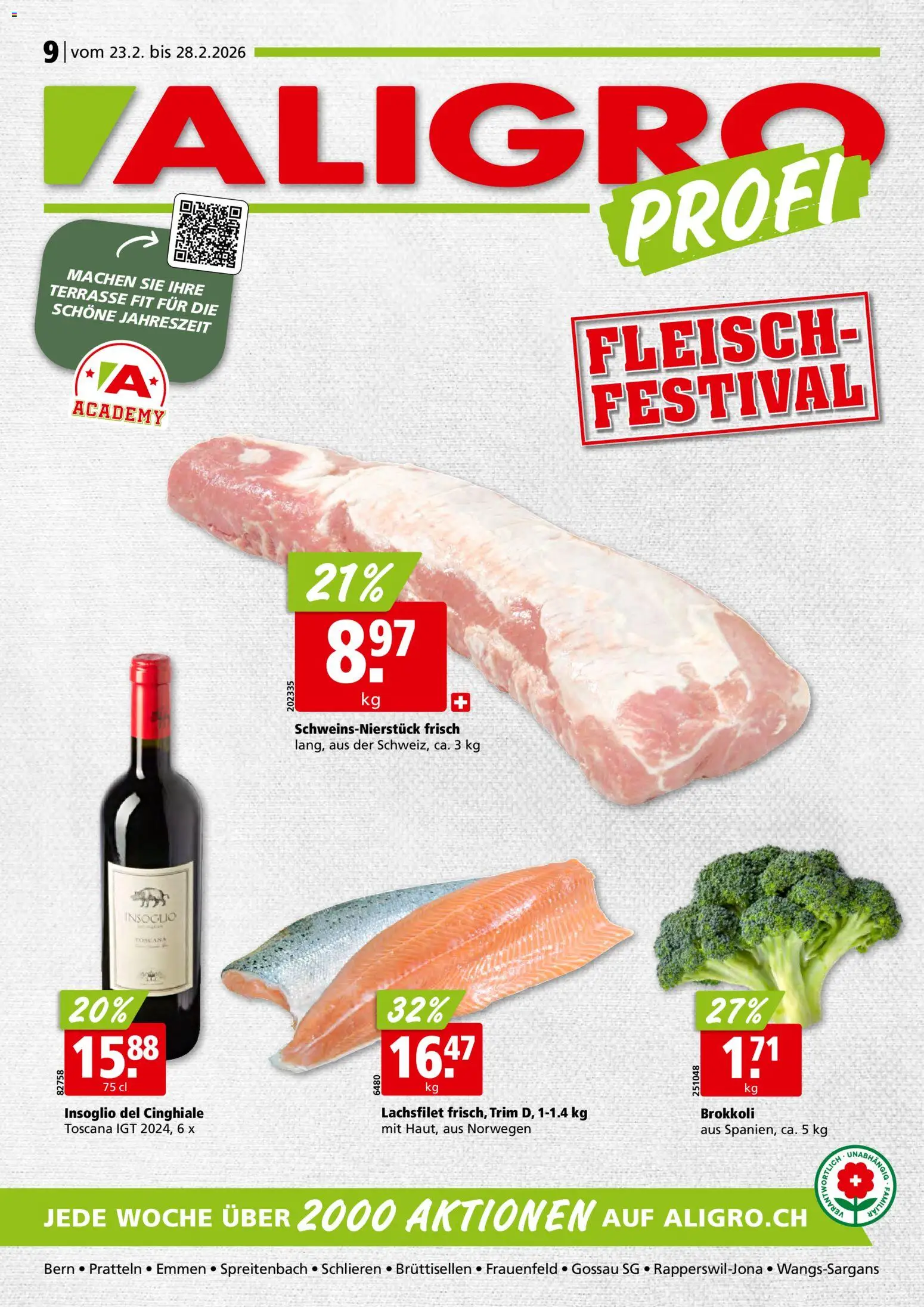 Vorschau des Merkblatts Aktionen vom Shop Aligro gültig von 23.02.2026 bis 28.02.2026