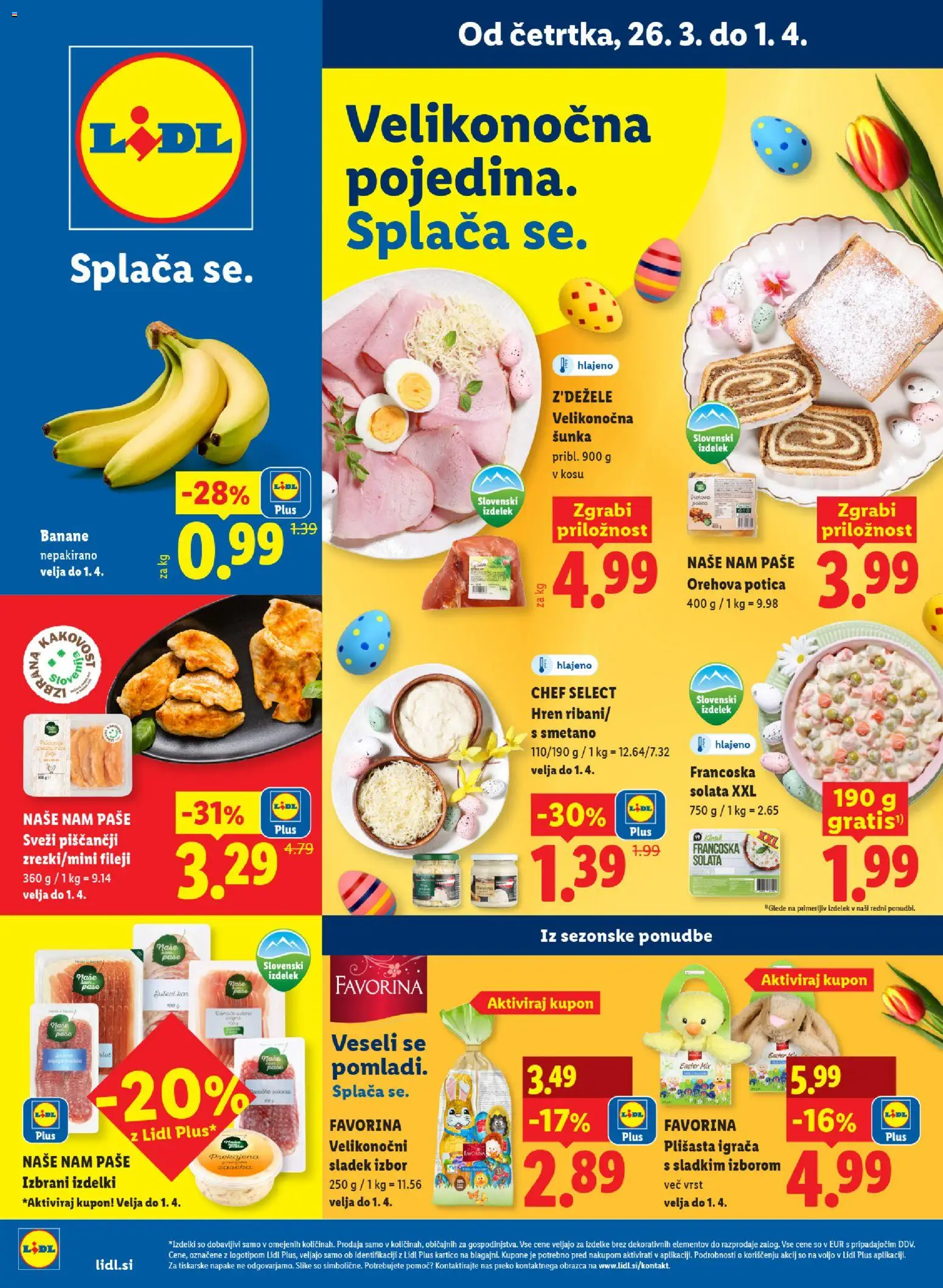 Predogled kataloga iz trgovine Lidl veljaven od 26.03.2026