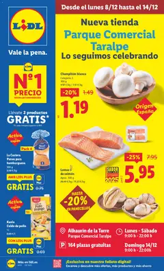 Vista previa del folleto de la tienda Lidl válido desde el 08/12/2025 