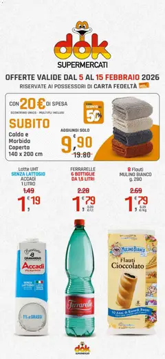 Anteprima dell'opuscolo Attuale volantino dal negozio DOK valido da 05/02/2026
