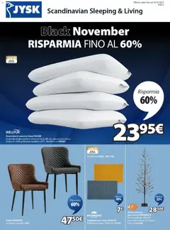 Anteprima dell'opuscolo Volantino Black Friday dal negozio JYSK valido da 13/11/2025