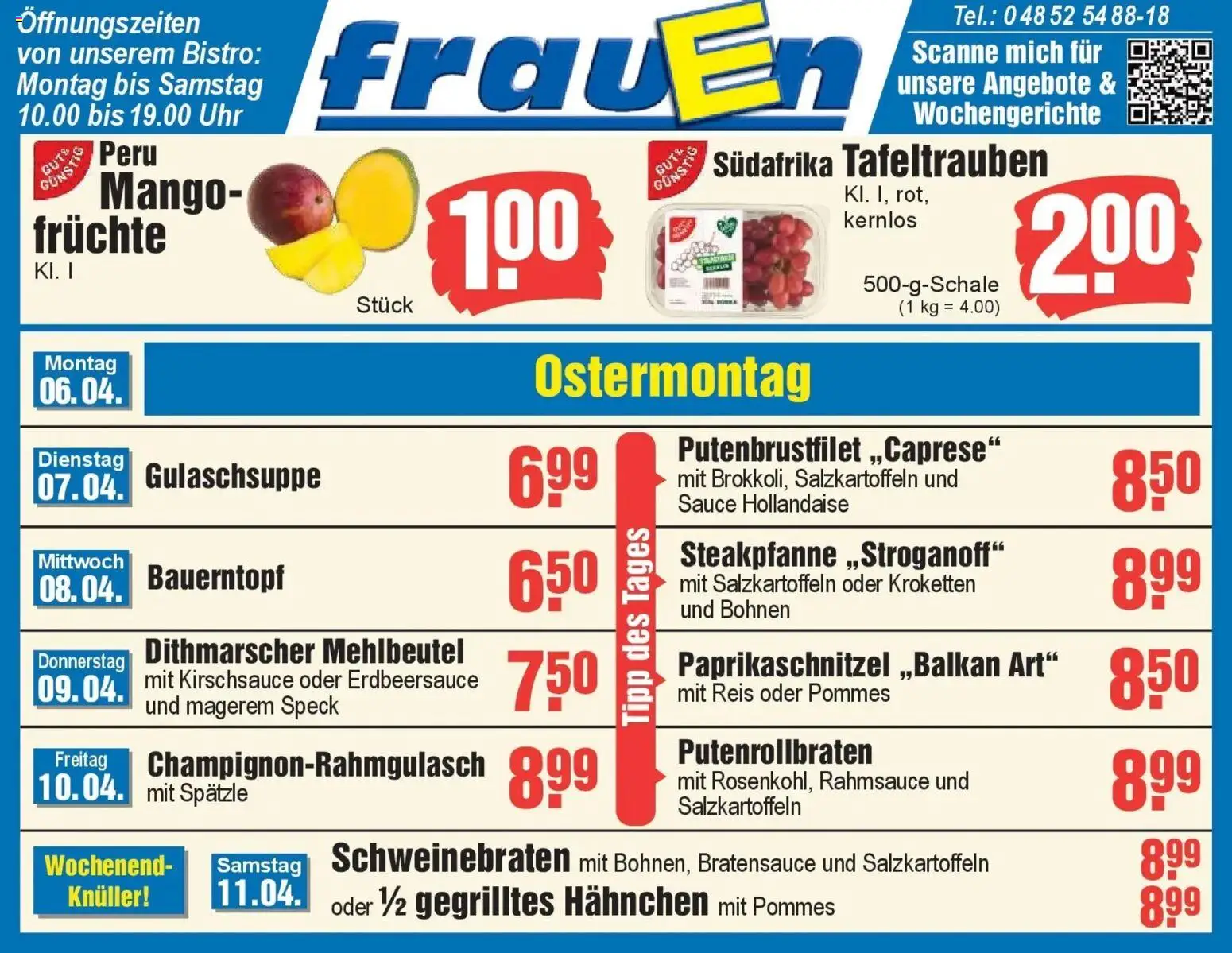 Vorschau von dem Prospekt des Geschäftes Edeka, gültig ab dem 04.04.2026