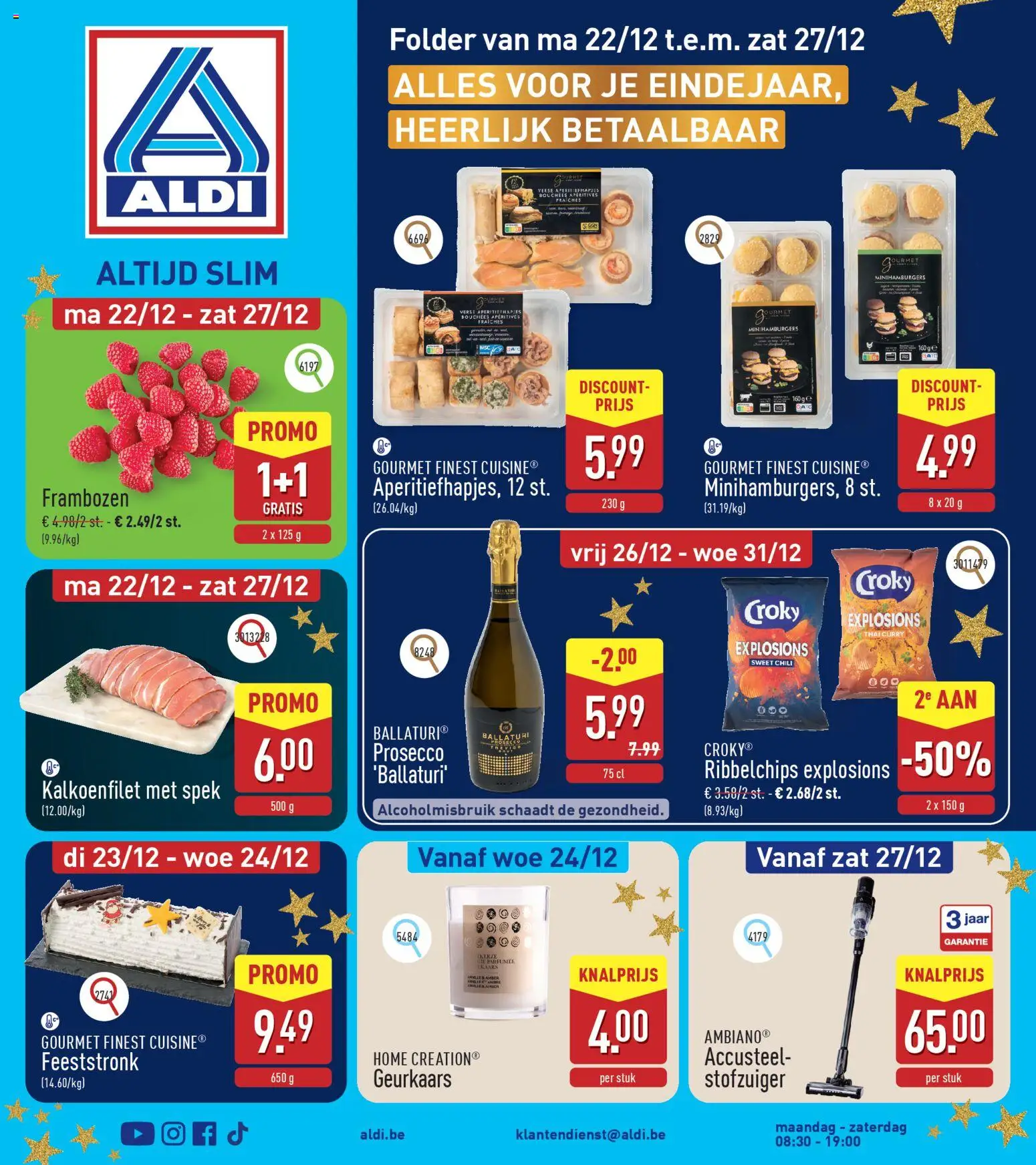 Voorbeeld van Folder week 51 van winkel Aldi geldig vanaf 22/12/2025