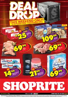 Preview of Shoprite flyer valid from 31/10/2025