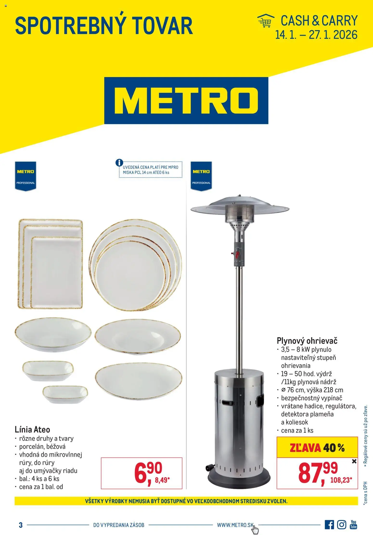 Náhľad Metro letáku platného od 14.01.2026