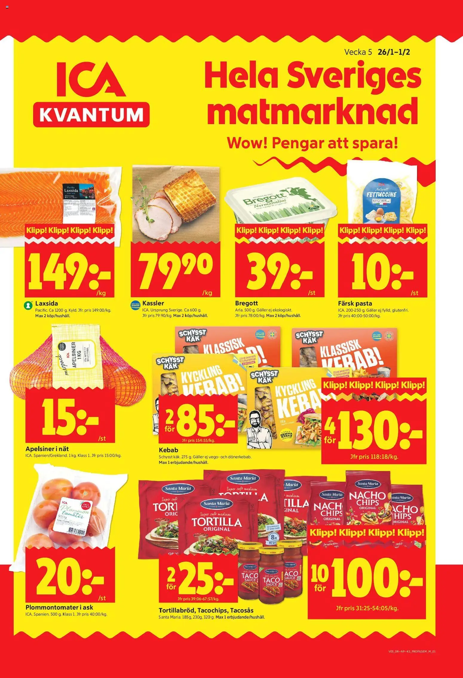 Förhandsgranska reklamblad Sollentuna från butik ICA Kvantum gäller från 26/01/2026