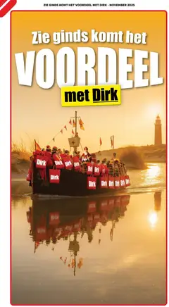 Voorbeeld van Extra folder van winkel Dirk geldig vanaf 01-11-2025