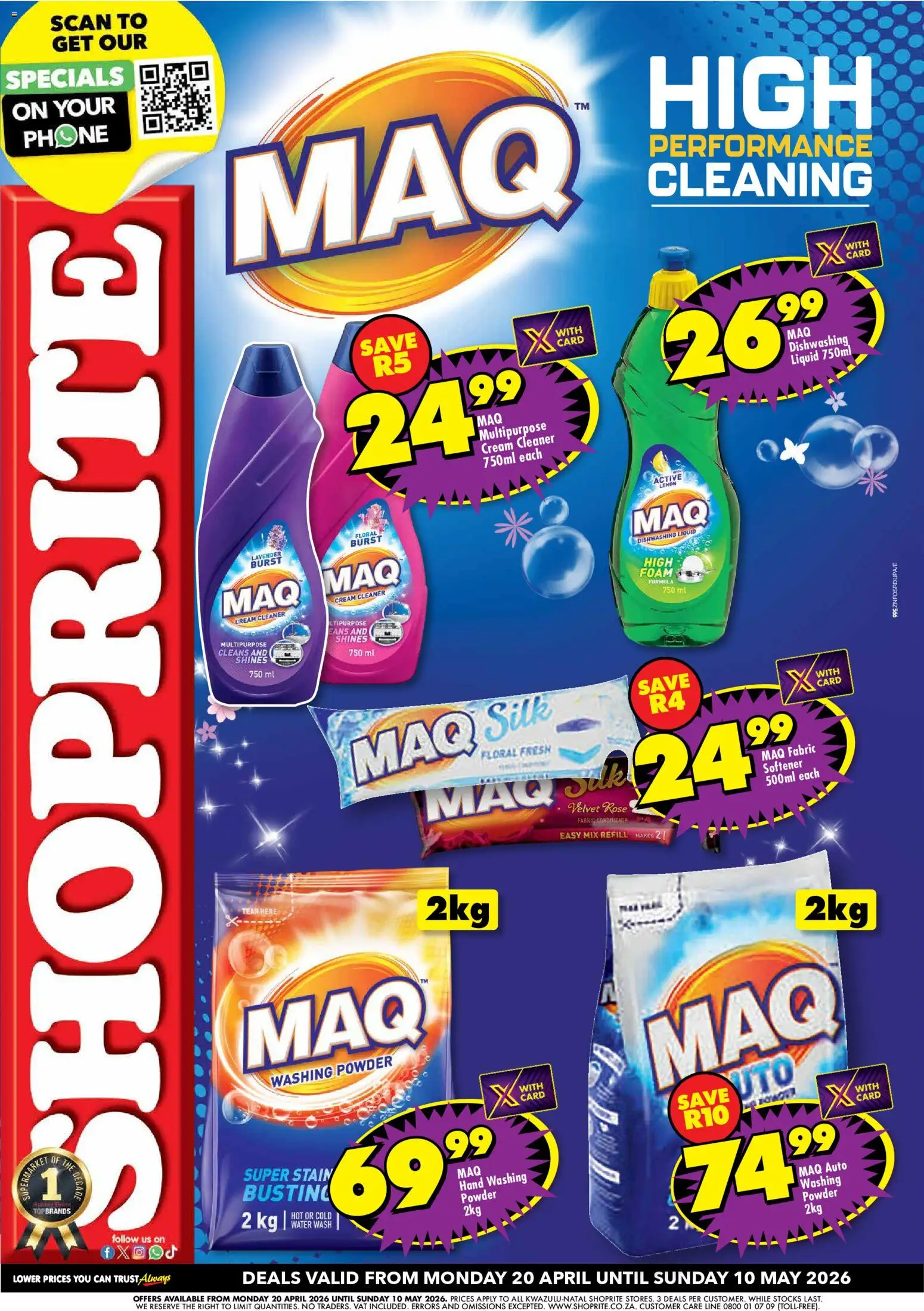 Preview of Shoprite flyer valid from 20/04/2026