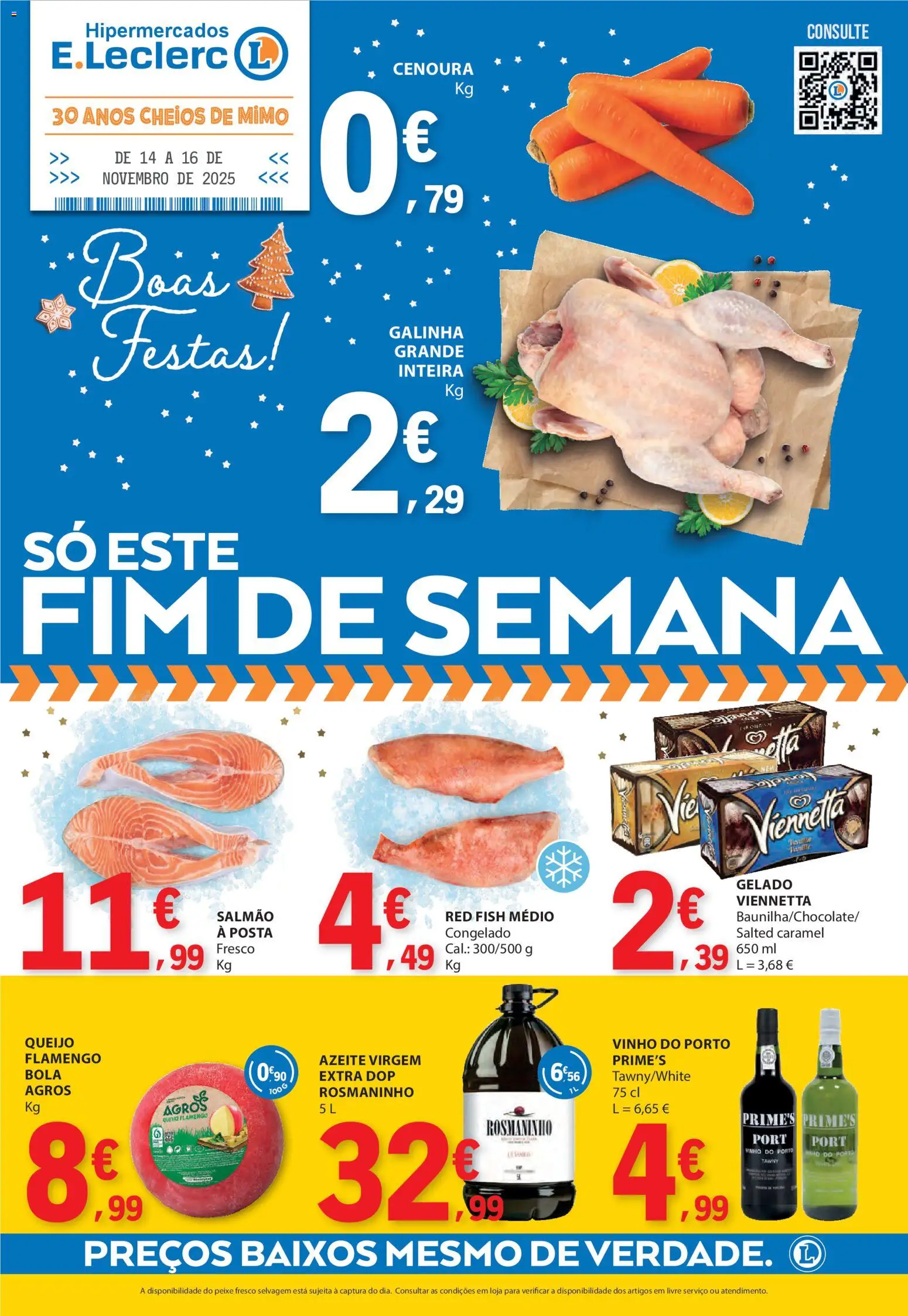 Pré-visualização do folheto da loja E.Leclerc válida a partir de 14/11/2025