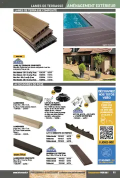 Prévisualisation de Catalogue du magasin Brico Cash formulaire valide 04/04/2025 | Page: 51