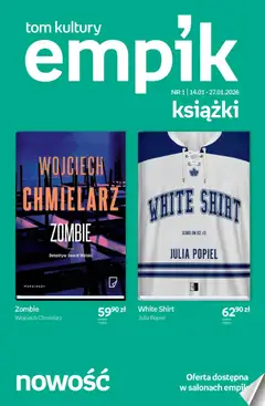 Pogląd gazetki "Tom kultury - Książki" ze sklepu Empik ważnej od 14.01.2026