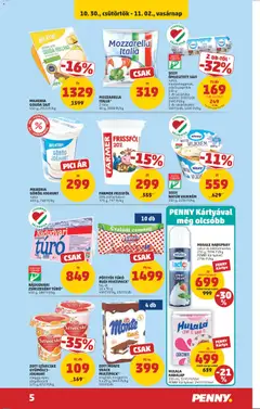 PENNY - Akciós újság PENNY megtekintése, amely érvényes 2025.10.30.-től | Oldal: 7