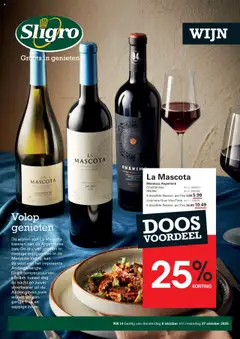 Voorbeeld van Wijn van winkel Sligro geldig vanaf 09-10-2025