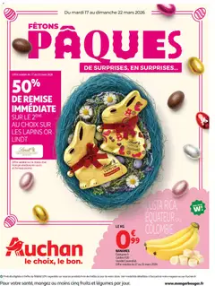 Prévisualisation de Auchan Pâques, halles printemps du magasin Auchan formulaire valide 17/03/2026