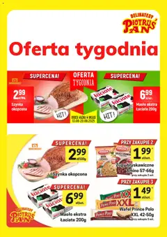 Pogląd gazetki "Promocje" ze sklepu Piotruś Pan ważnej od 13.08.2025