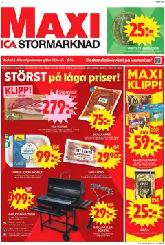 Förhandsgranska reklamblad Enköping från butik ICA Maxi gäller från 27/04/2026