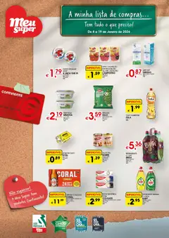 Pré-visualização do folheto da loja Meu Super válida a partir de 08/01/2026