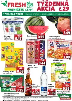 Náhľad Fresh letáku platného od 17.07.2025