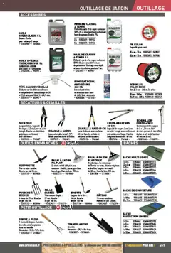 Prévisualisation de Catalogue du magasin Brico Cash formulaire valide 04/04/2025 | Page: 451