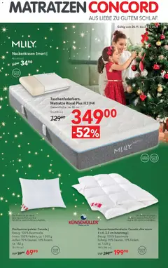 Vorschau der Angebote: Matratzen Concord Flugblatt gültig ab 26.11.2025 | Seite: 1