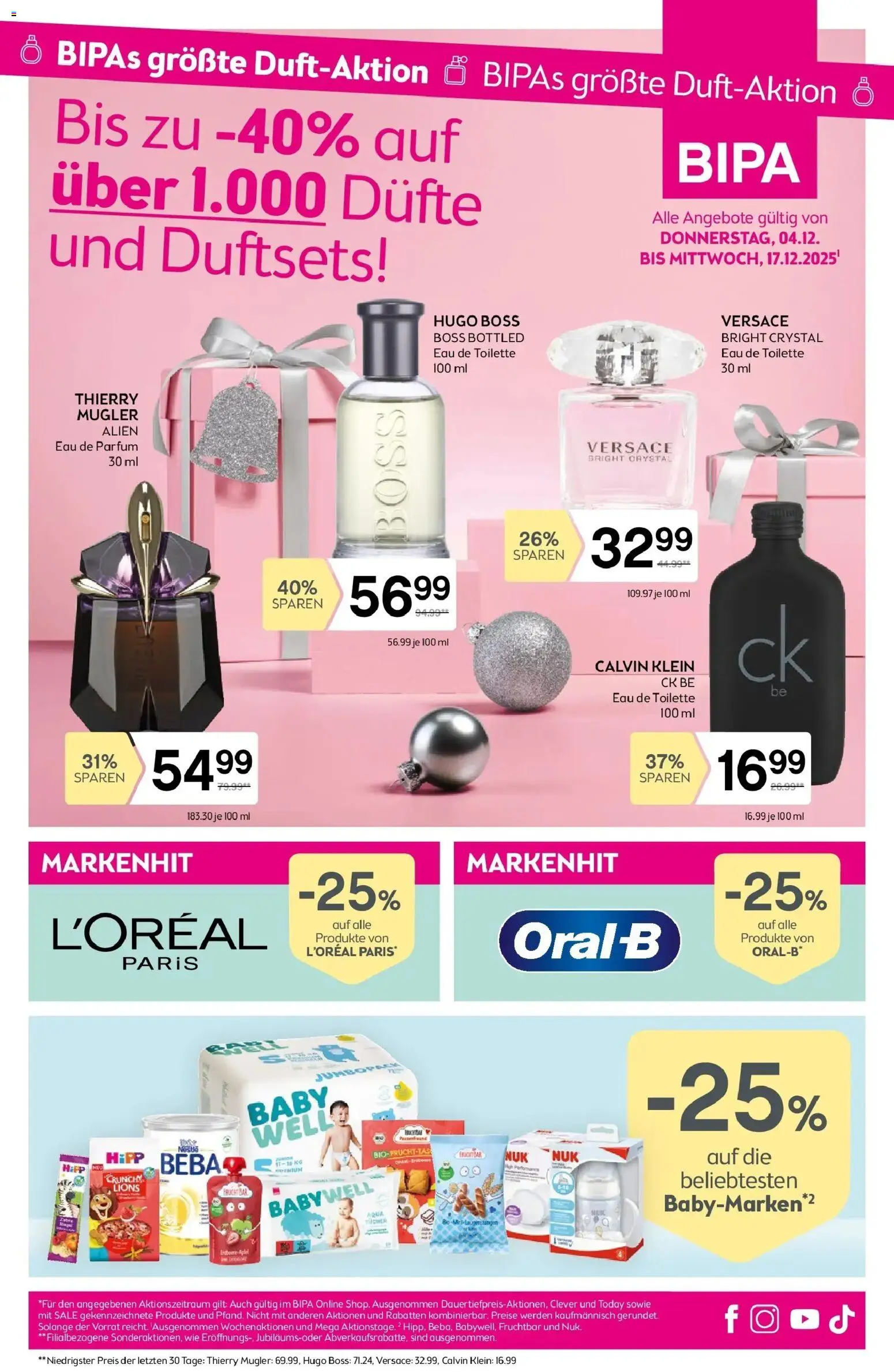 Vorschau der Angebote: Bipa Flugblatt gültig ab 04.12.2025