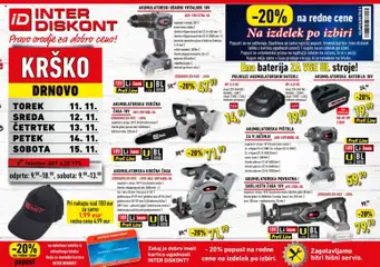 Predogled kataloga iz trgovine Inter Diskont veljaven od 11.11.2025