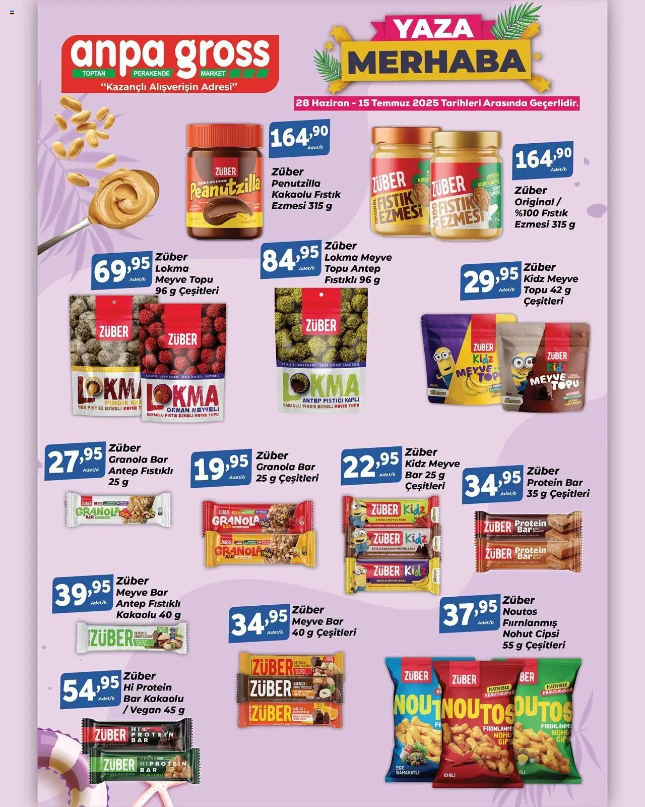 Anpa Gross Yaza Katalog (28 Haziran 2025 - 15 Temmuz 2025) - Sayfa numarası 1