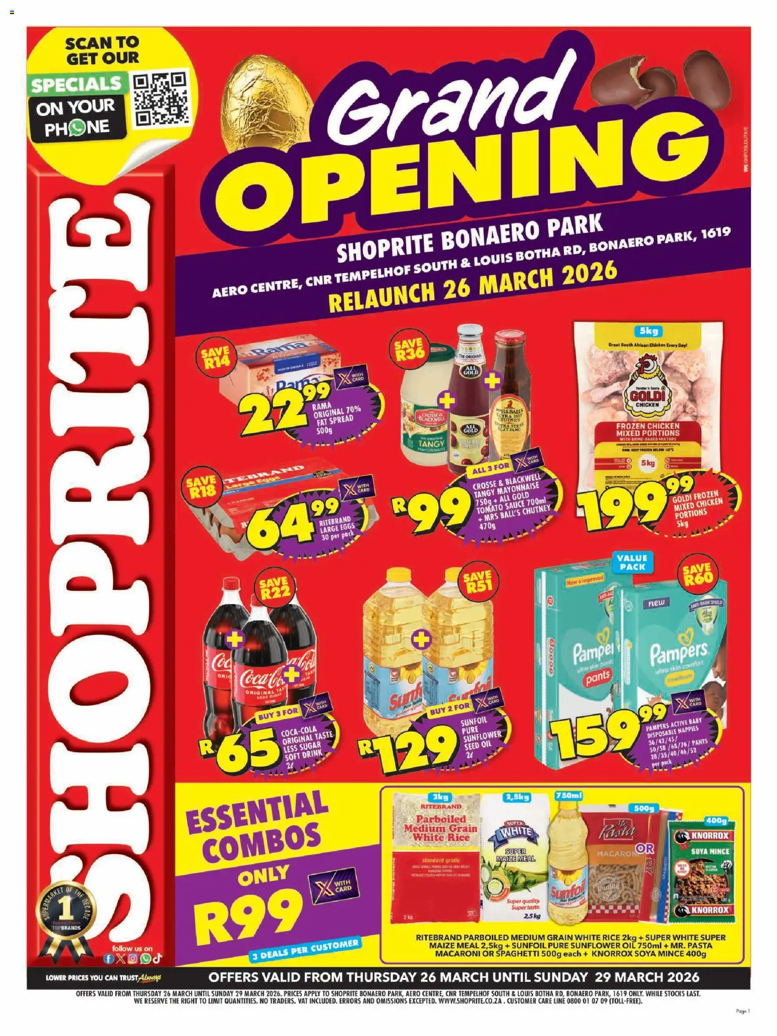 Preview of Shoprite flyer valid from 26/03/2026